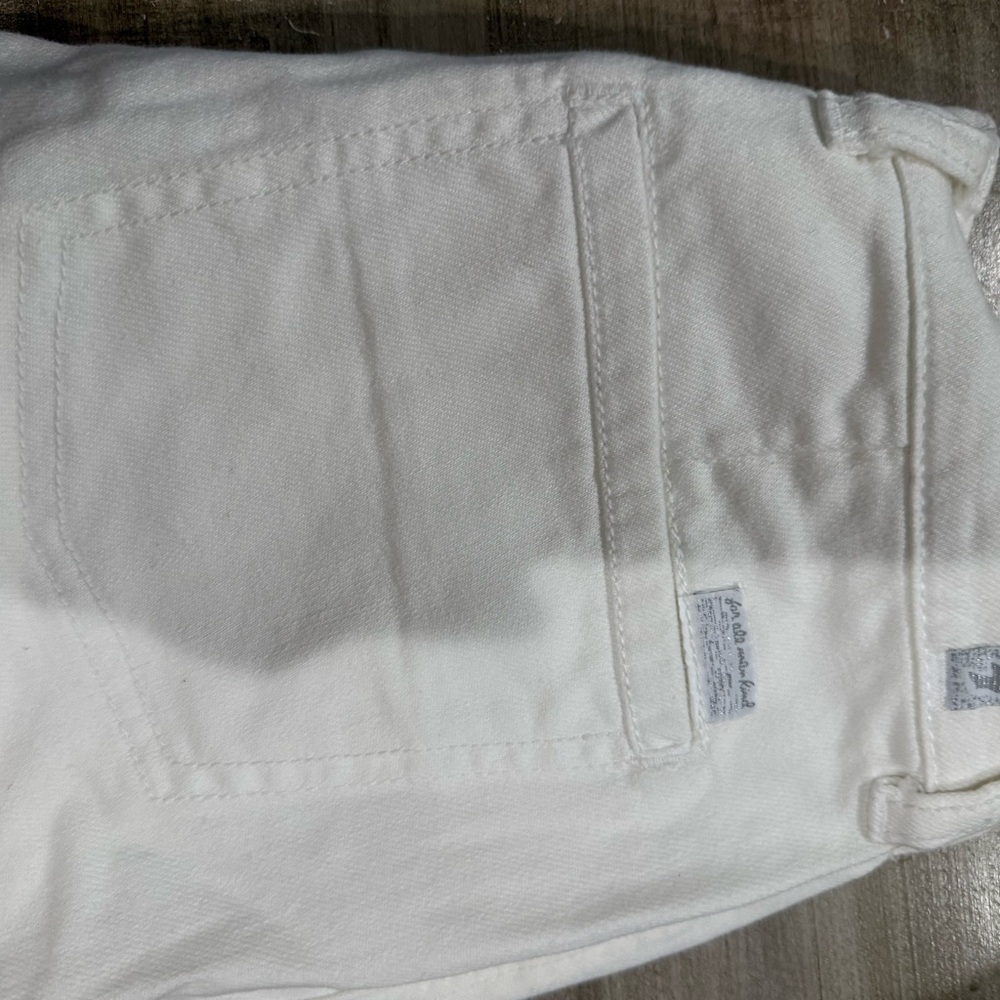 7 For All Mankind women White Jeans